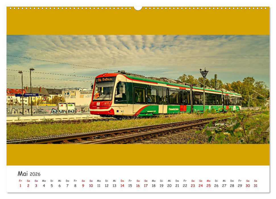 Die Citylink Chemnitz Panorama Ansichten (CALVENDO Premium Wandkalender 2026)