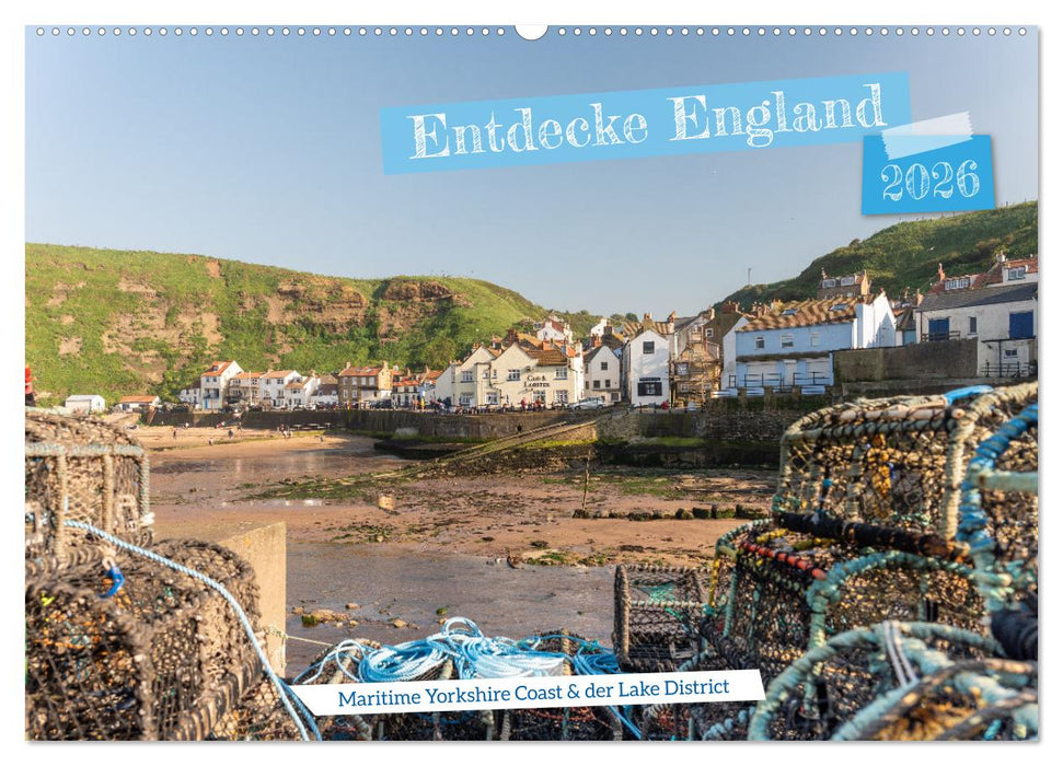 Entdecke England (CALVENDO Wandkalender 2026)
