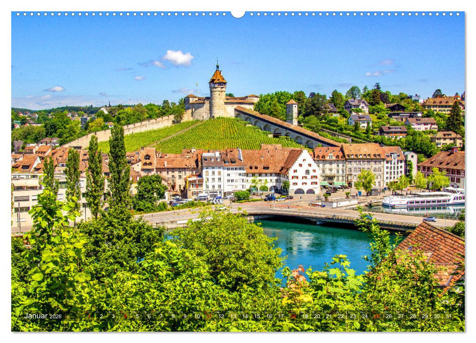 Grüezi aus der Schweiz (CALVENDO Wandkalender 2026)