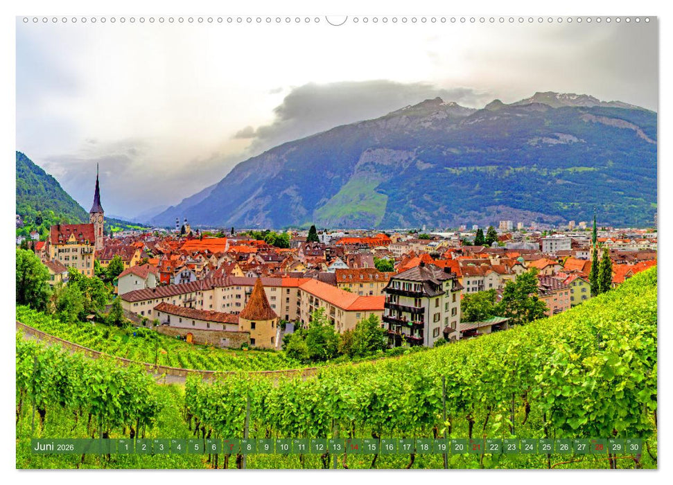 Grüezi aus der Schweiz (CALVENDO Wandkalender 2026)