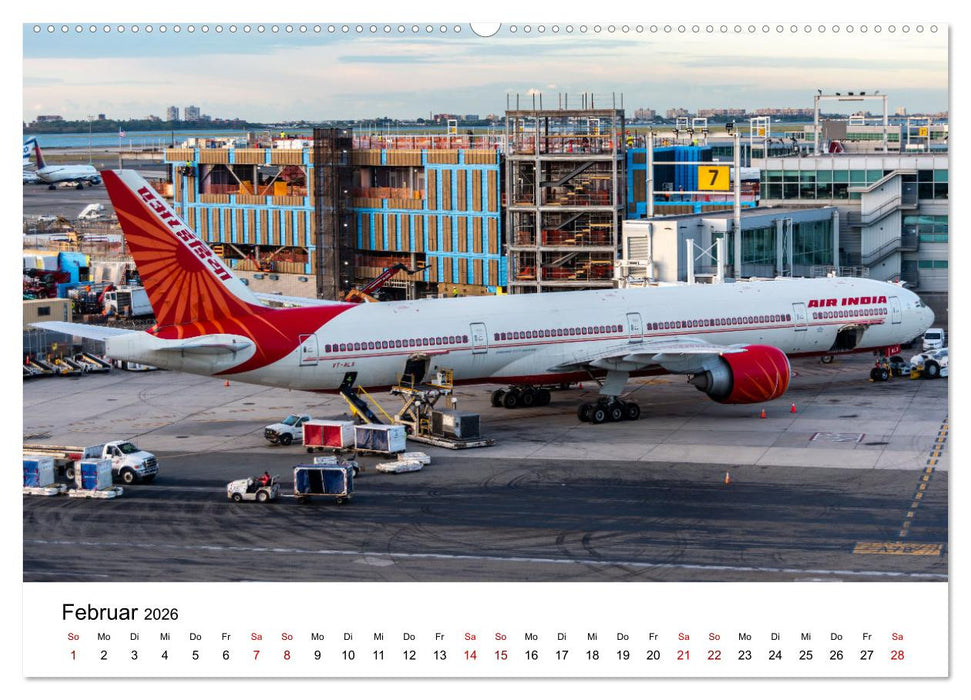 Flieger von Boeing (CALVENDO Wandkalender 2026)