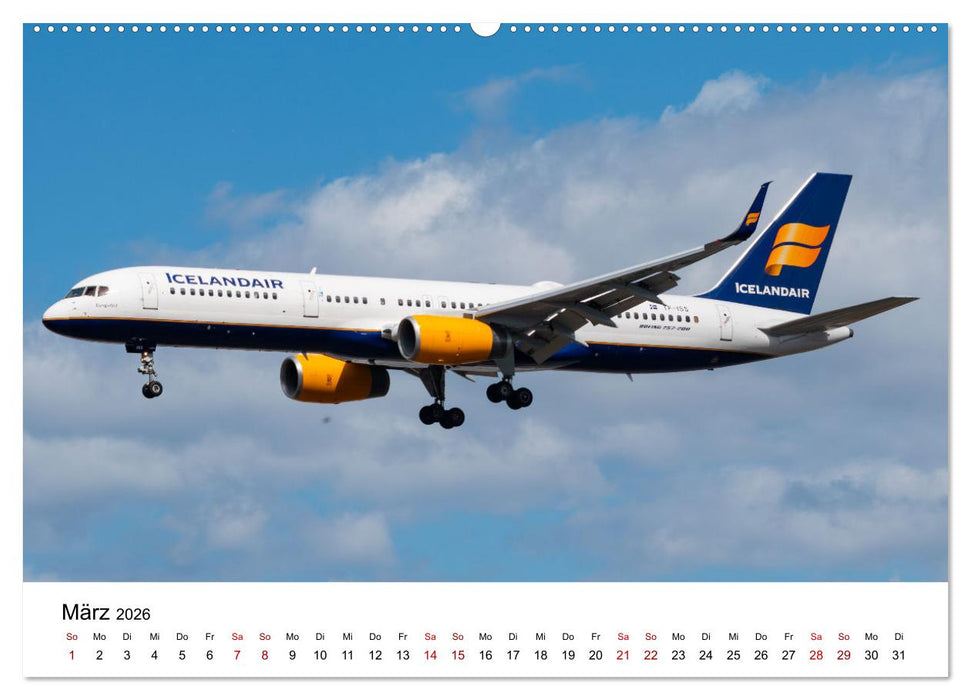 Flieger von Boeing (CALVENDO Wandkalender 2026)