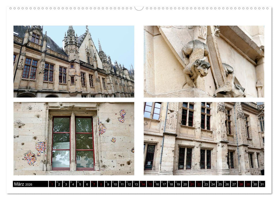 Rouen entdecken (CALVENDO Premium Wandkalender 2026)