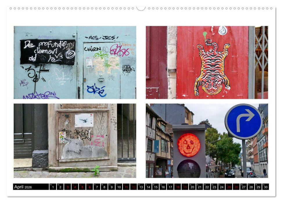 Rouen entdecken (CALVENDO Premium Wandkalender 2026)