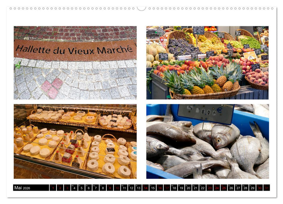 Rouen entdecken (CALVENDO Premium Wandkalender 2026)