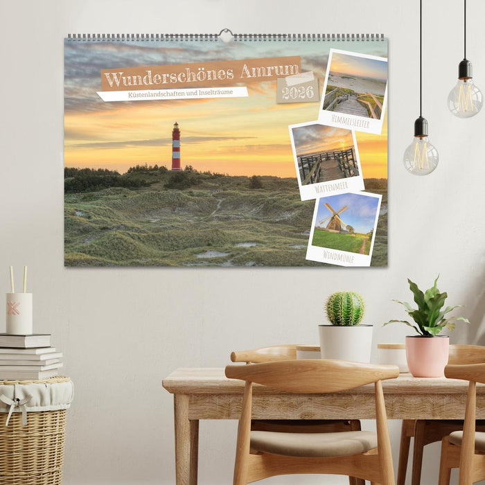 Wunderschönes Amrum (CALVENDO Wandkalender 2026)