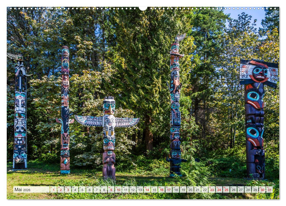 VANCOUVER Küstencharme und Urbanität (CALVENDO Wandkalender 2026)