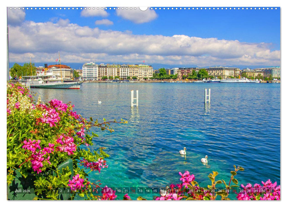 Grüezi aus der Schweiz (CALVENDO Premium Wandkalender 2026)