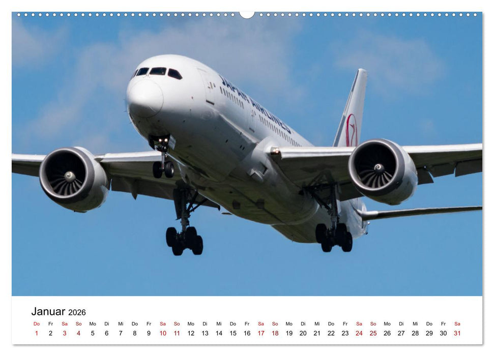 Flieger von Boeing (CALVENDO Premium Wandkalender 2026)