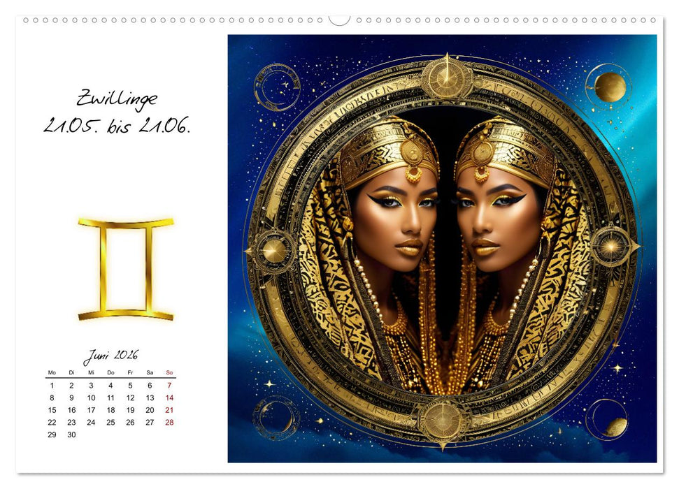 Ein Jahr in Gold (CALVENDO Wandkalender 2026)