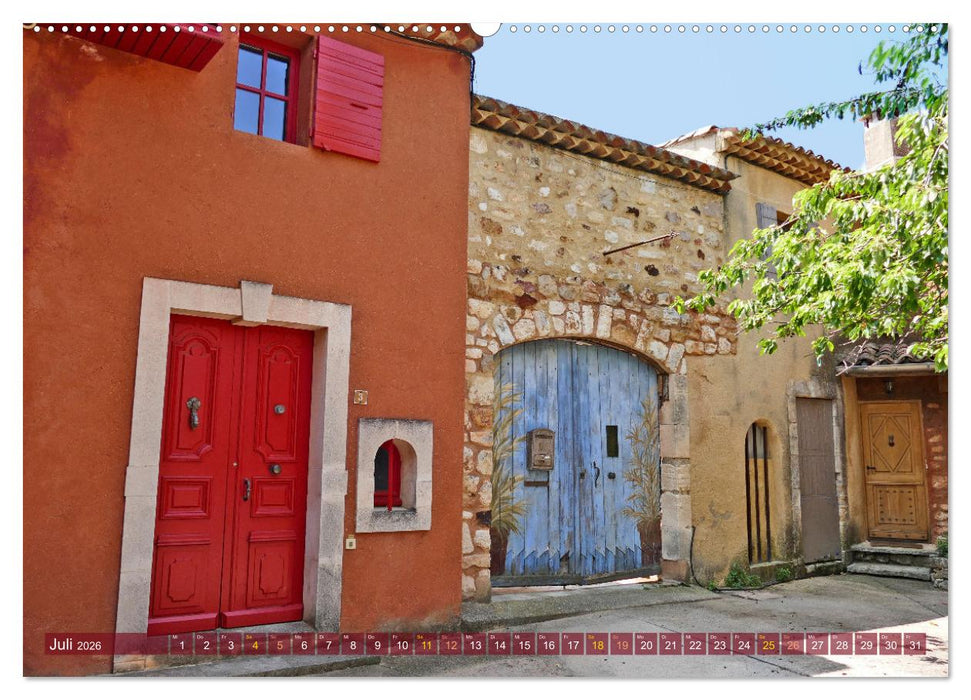 Spaziergang durch Roussillon (CALVENDO Premium Wandkalender 2026)