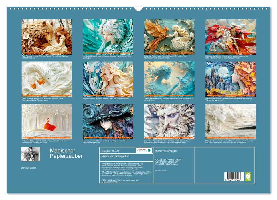 Magischer Papierzauber (CALVENDO Wandkalender 2026)