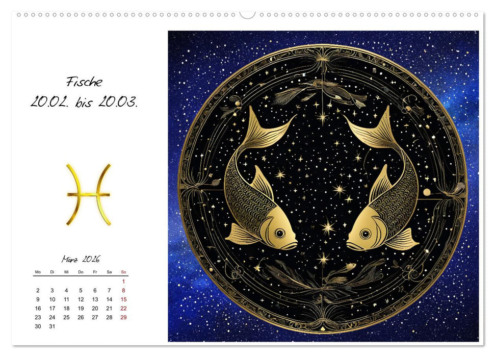Ein Jahr in Gold (CALVENDO Premium Wandkalender 2026)