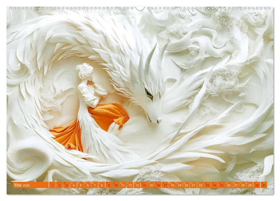 Magischer Papierzauber (CALVENDO Premium Wandkalender 2026)