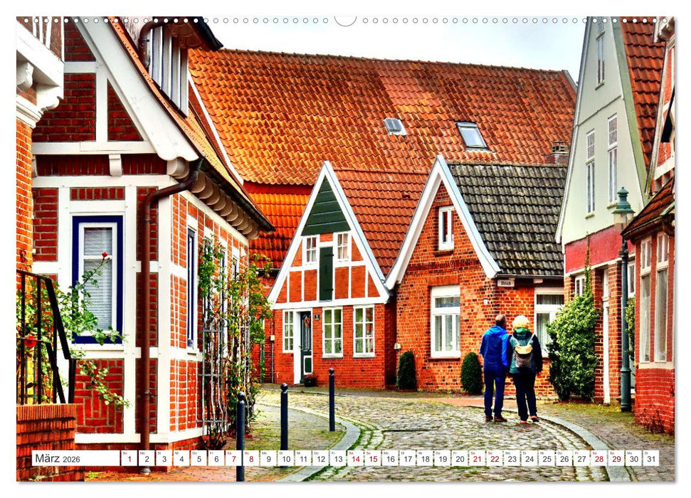 Otterndorf - Kleinod an der Niederelbe (CALVENDO Wandkalender 2026)