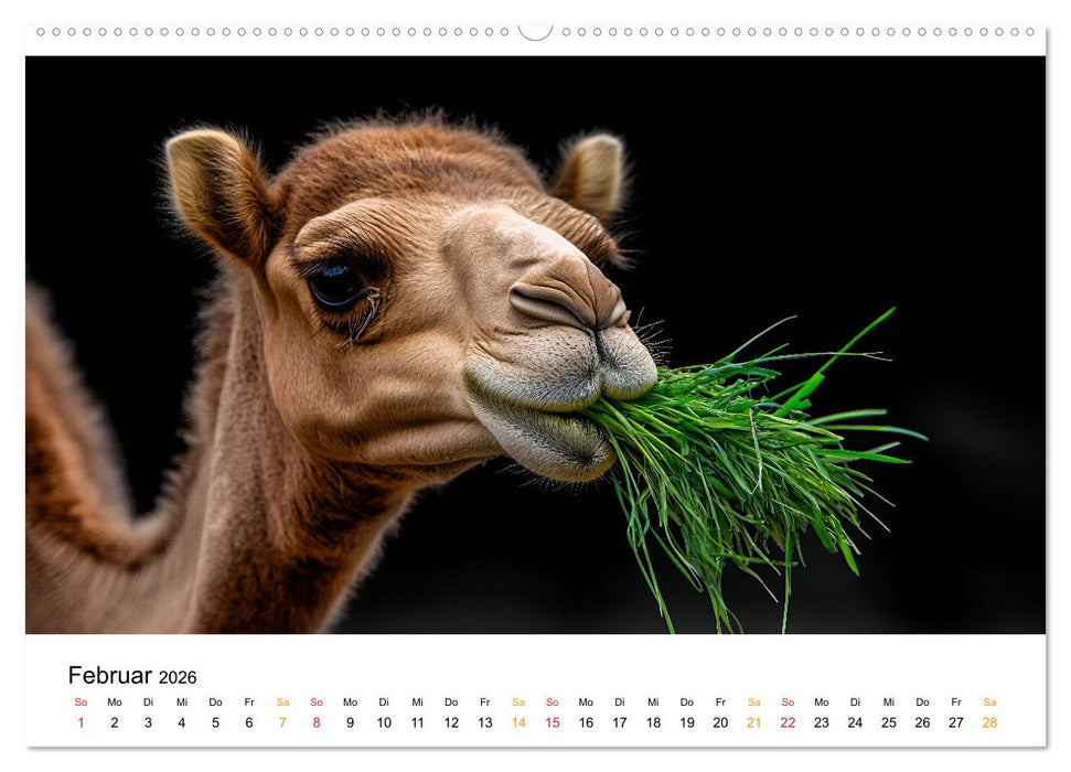 Magie der Tierwelt (CALVENDO Premium Wandkalender 2026)