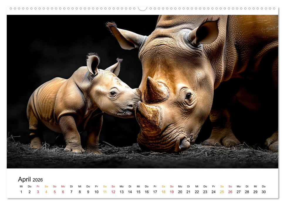 Magie der Tierwelt (CALVENDO Premium Wandkalender 2026)