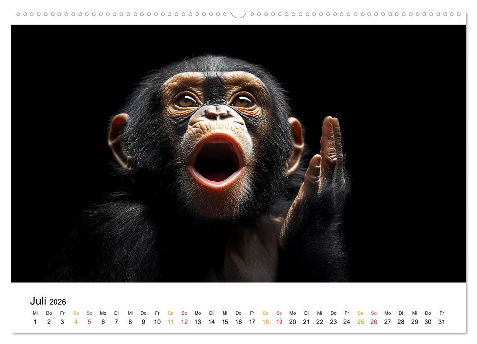 Magie der Tierwelt (CALVENDO Premium Wandkalender 2026)