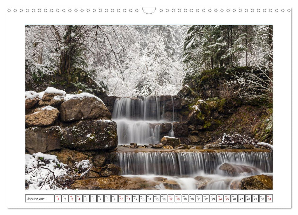 Südtirol - Das Gadertal und seine Naturparks (CALVENDO Wandkalender 2026)