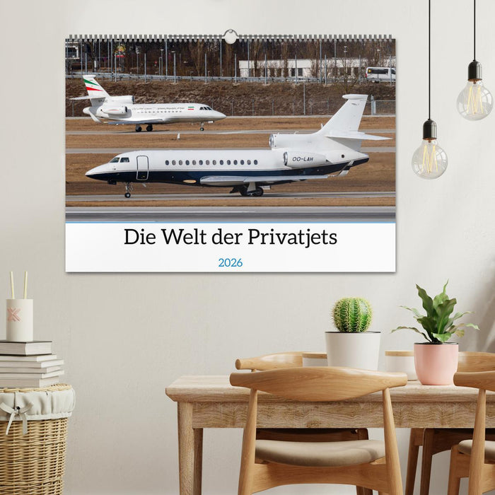 Die Welt der Privatjets (CALVENDO Wandkalender 2026)