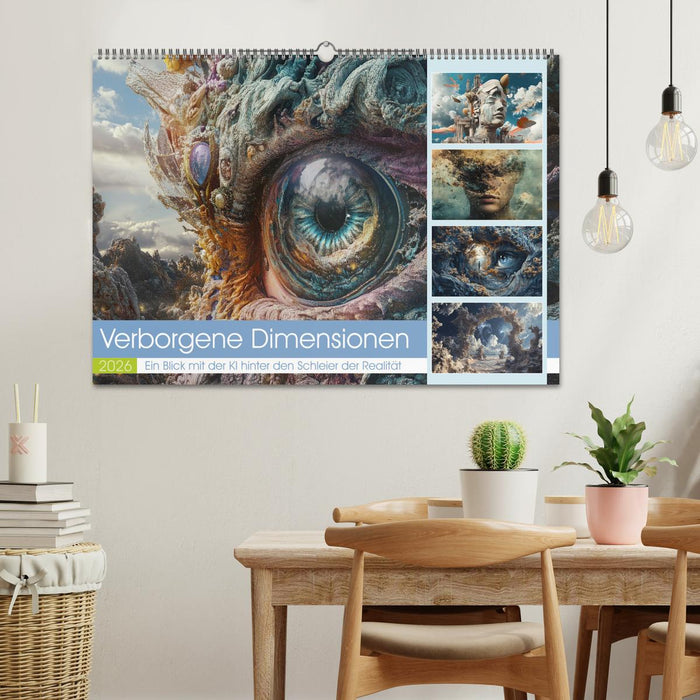 Verborgene Dimensionen (CALVENDO Wandkalender 2026)