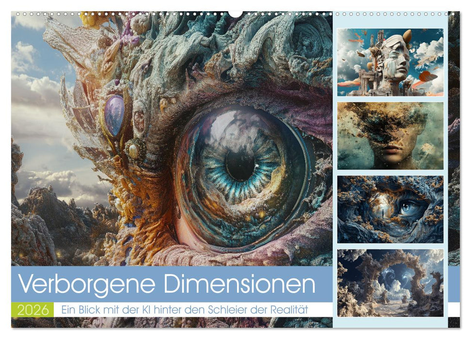 Verborgene Dimensionen (CALVENDO Wandkalender 2026)