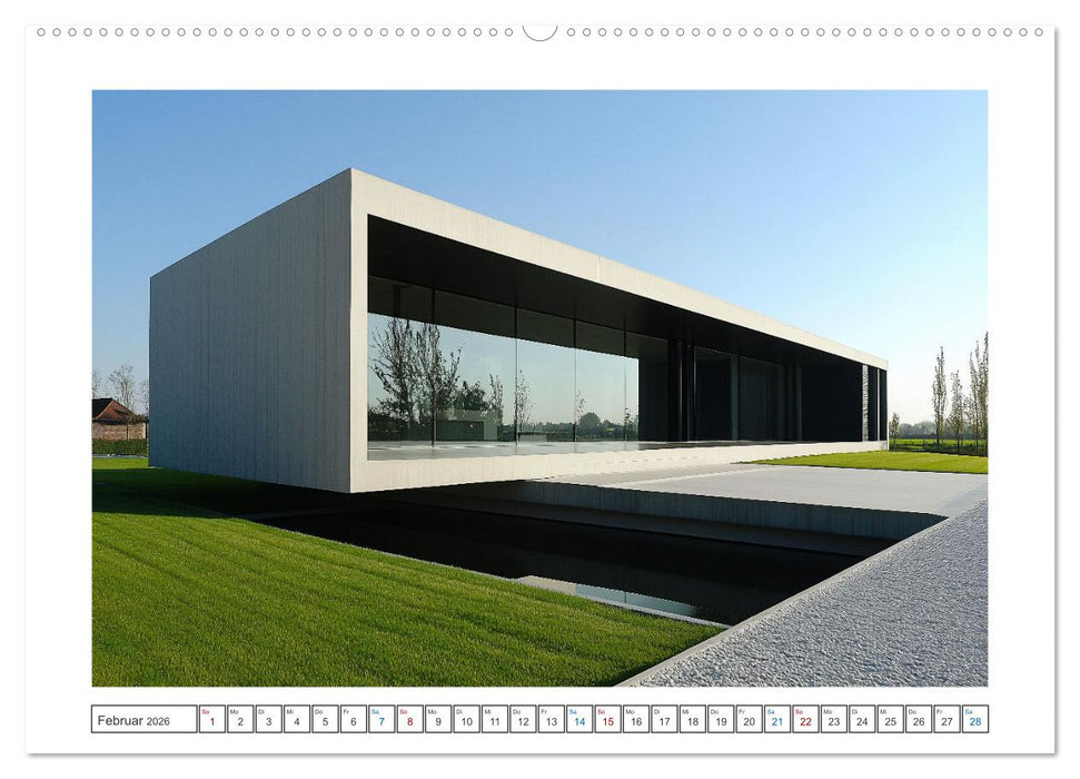 Reduktion auf das Wesentliche (CALVENDO Wandkalender 2026)