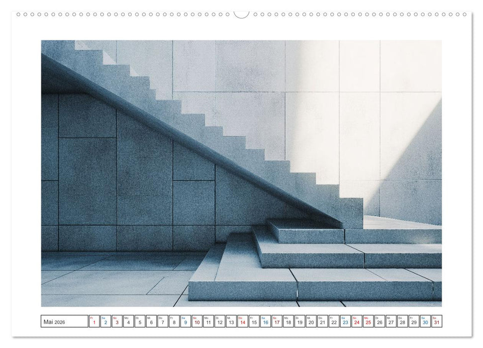 Reduktion auf das Wesentliche (CALVENDO Wandkalender 2026)