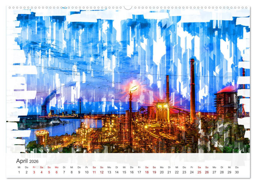 Ruhrpott Art (CALVENDO Premium Wandkalender 2026)