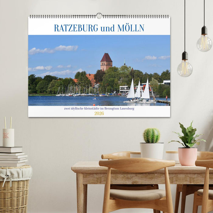 RATZEBURG und MÖLLN (CALVENDO Wandkalender 2026)