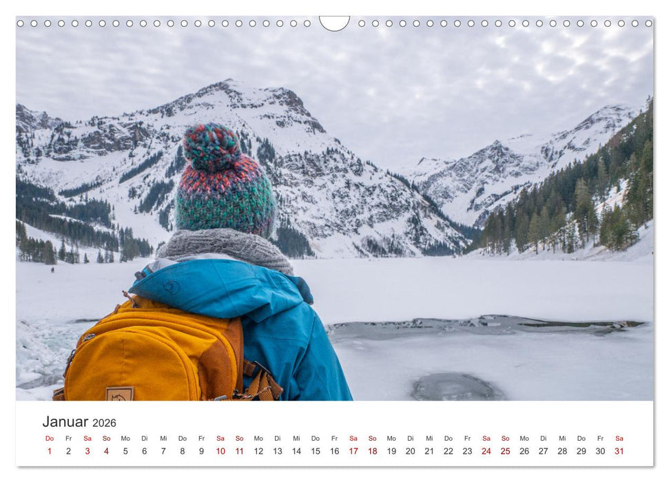 Naturwunder Berge (CALVENDO Wandkalender 2026)