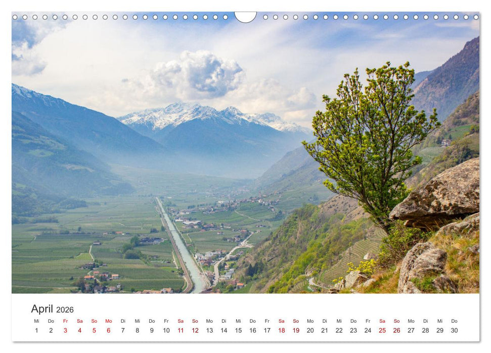 Naturwunder Berge (CALVENDO Wandkalender 2026)