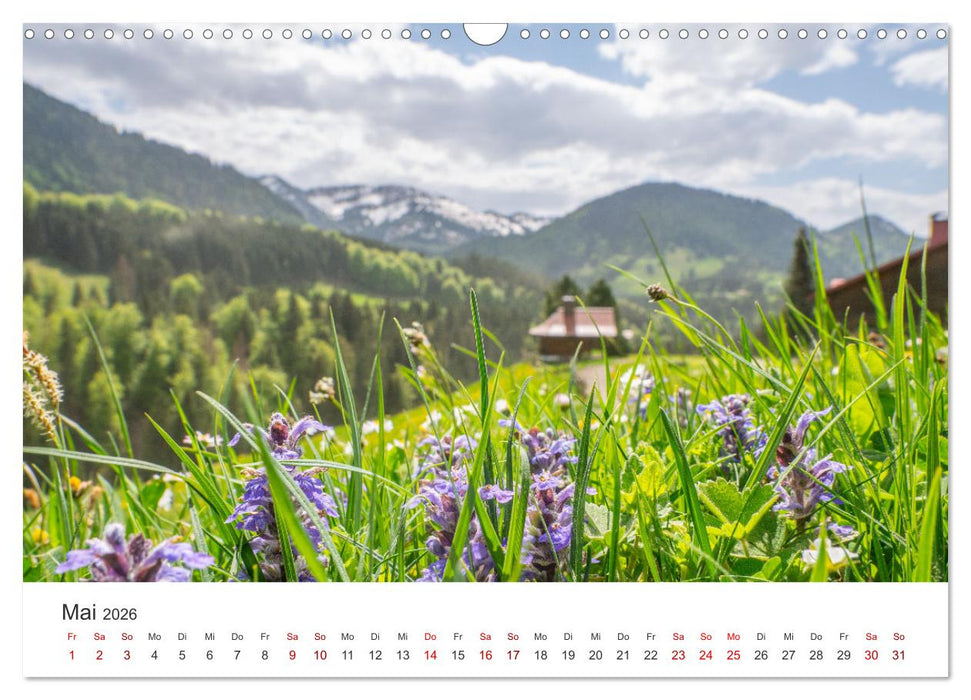 Naturwunder Berge (CALVENDO Wandkalender 2026)