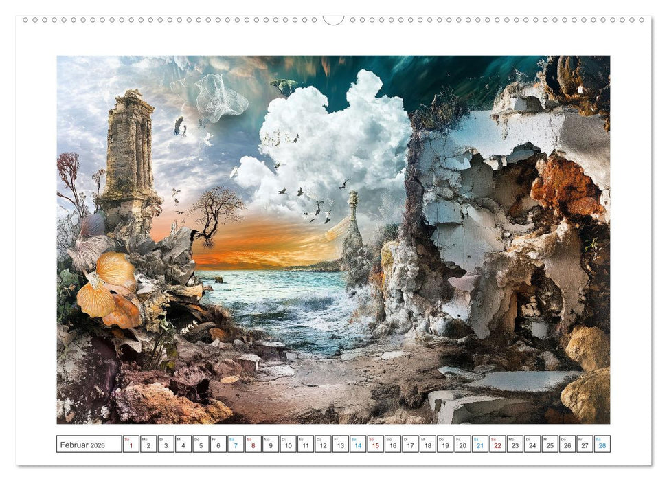 Verborgene Dimensionen (CALVENDO Premium Wandkalender 2026)