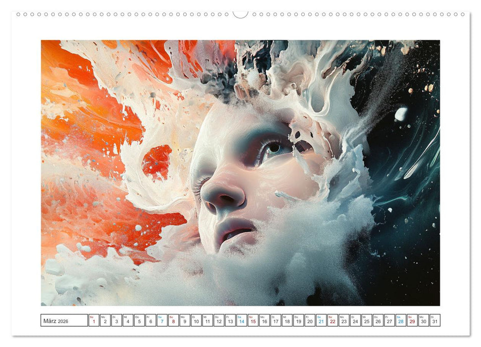 Verborgene Dimensionen (CALVENDO Premium Wandkalender 2026)