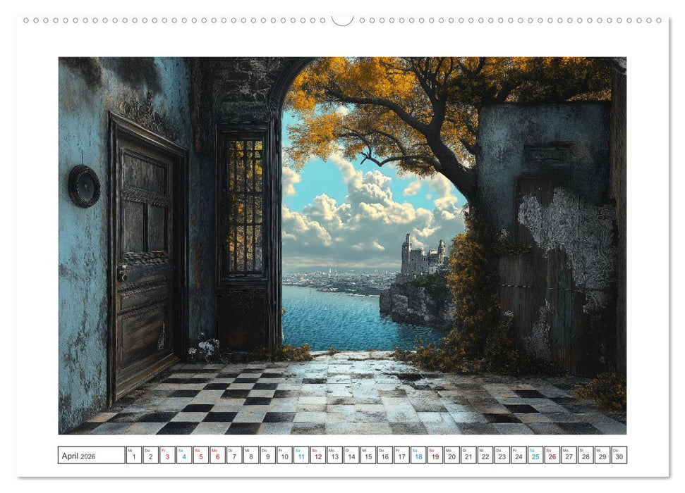 Verborgene Dimensionen (CALVENDO Premium Wandkalender 2026)