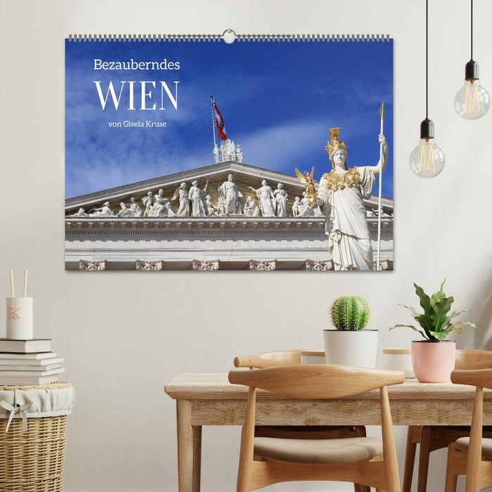 Bezauberndes Wien (CALVENDO Wandkalender 2026)