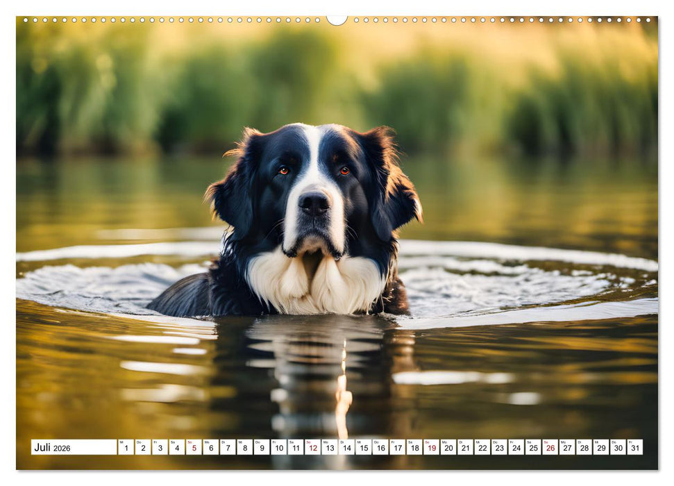 Begeisterte Wasserratten (CALVENDO Premium Wandkalender 2026)