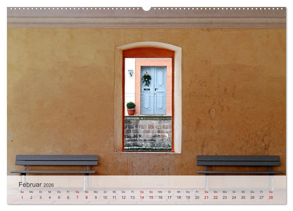 Schloss Favorite – Ein Park im Wandel der Jahreszeiten (CALVENDO Wandkalender 2026)