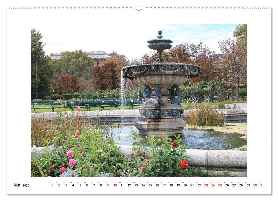 Bezauberndes Wien (CALVENDO Premium Wandkalender 2026)