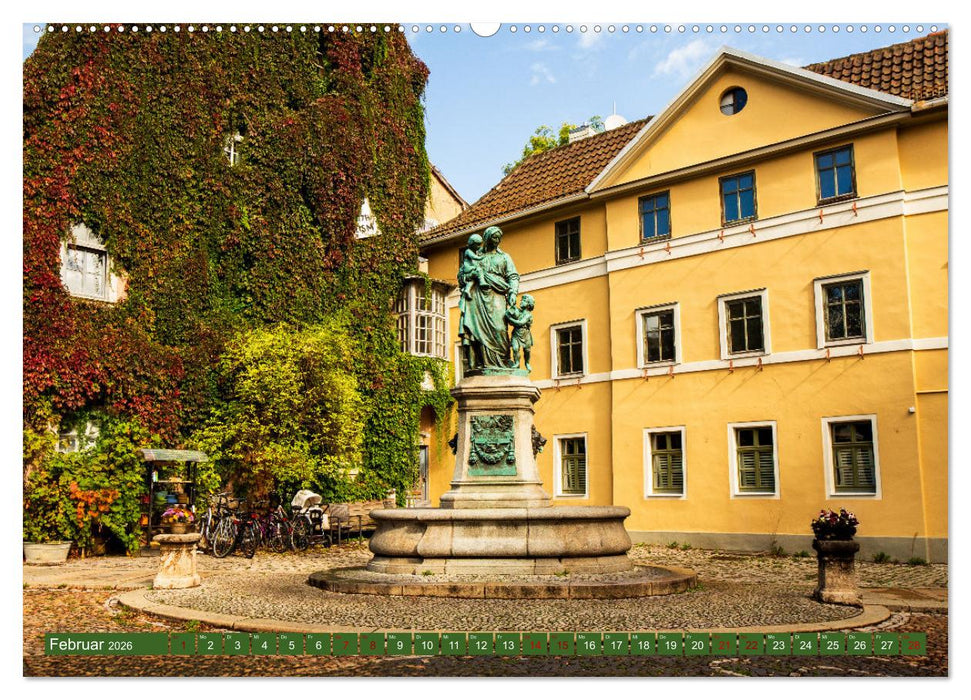 Klassikerstadt Weimar - Reise durch das schöne Thüringen (CALVENDO Wandkalender 2026)