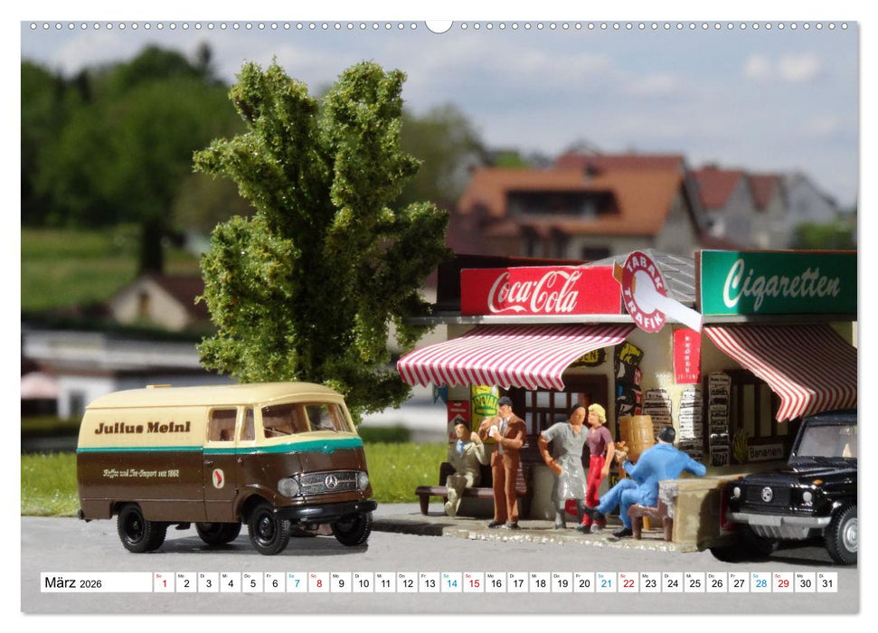 Austria auf kleinen Rädern (CALVENDO Premium Wandkalender 2026)