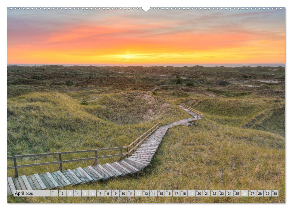 Wunderschöne Nordsee - Faszinierende Küstenlandschaften (CALVENDO Wandkalender 2026)