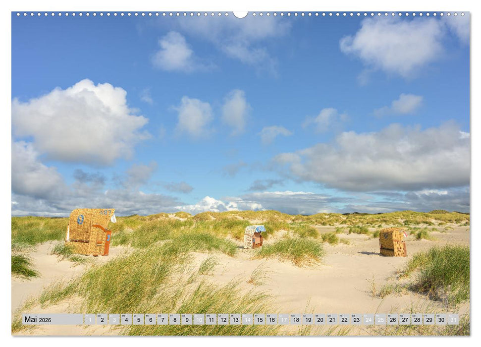 Wunderschöne Nordsee - Faszinierende Küstenlandschaften (CALVENDO Wandkalender 2026)