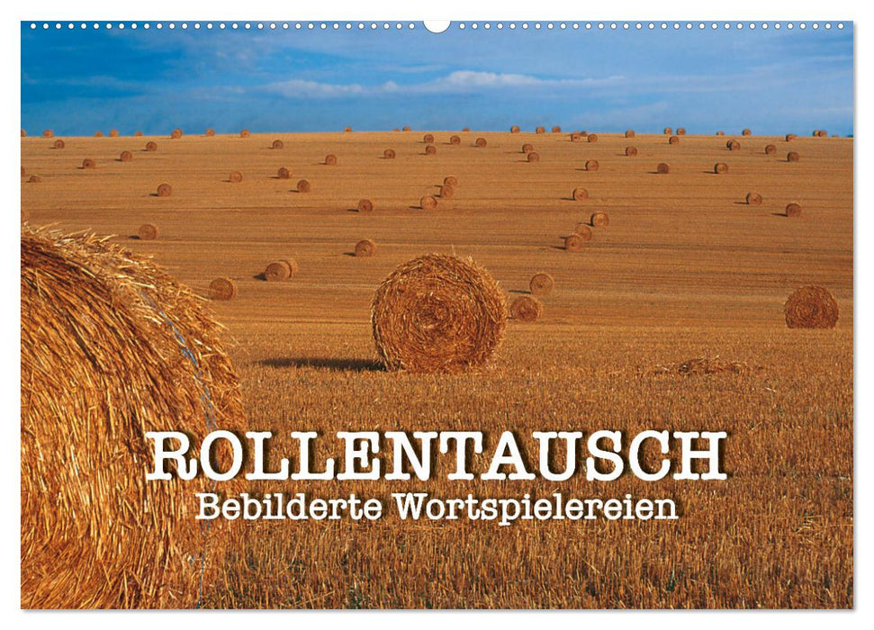 Rollentausch – Bebilderte Wortspielereien (CALVENDO Wandkalender 2026)