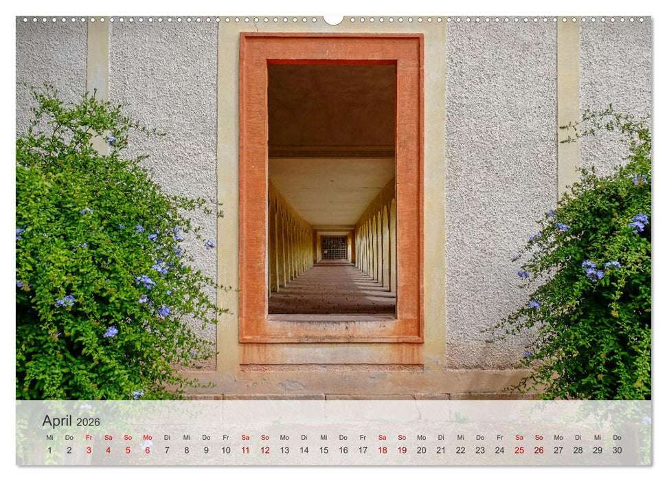 Schloss Favorite – Ein Park im Wandel der Jahreszeiten (CALVENDO Premium Wandkalender 2026)