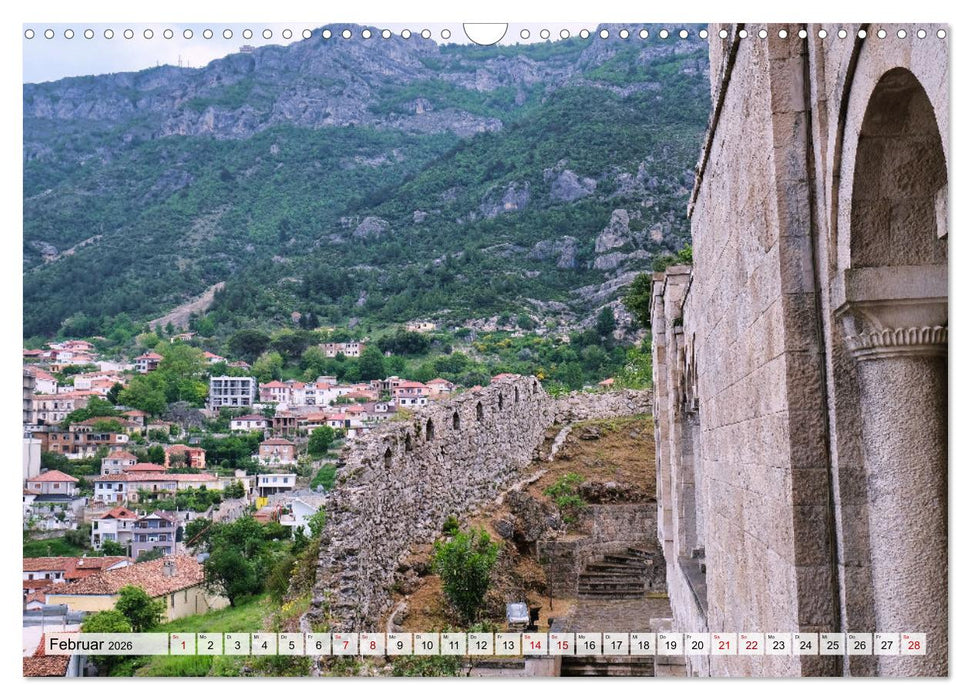 Faszinierendes Albanien (CALVENDO Wandkalender 2026)