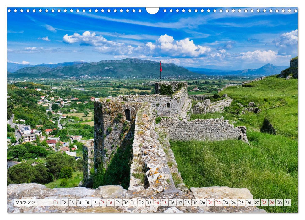 Faszinierendes Albanien (CALVENDO Wandkalender 2026)
