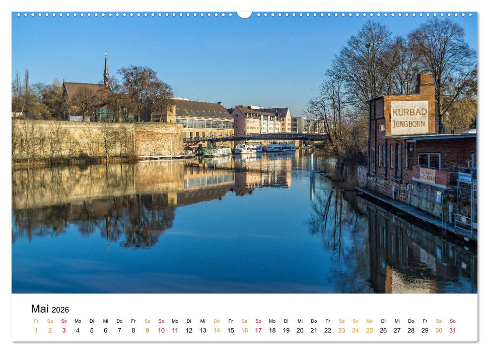 Kassel - wunderschöne Stadt in Nordhessen (CALVENDO Wandkalender 2026)