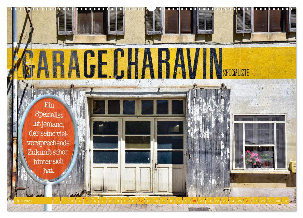 Rollentausch – Bebilderte Wortspielereien (CALVENDO Premium Wandkalender 2026)